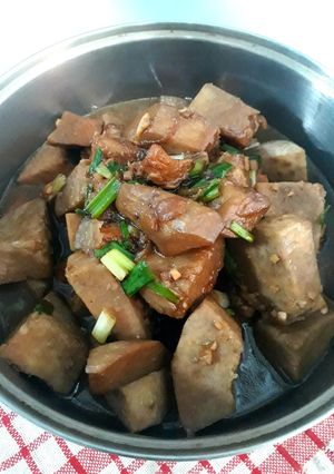 Foto resep Umbi Keladi Masak Kecap