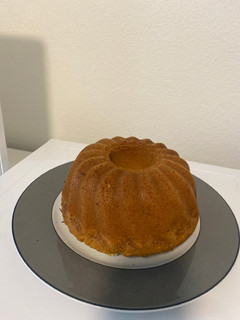 Una foto de Cake de vainilla en horno eléctrico