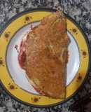 Omellette de Queso y Tomate