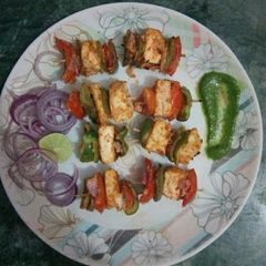 A picture of Paneer tikka .