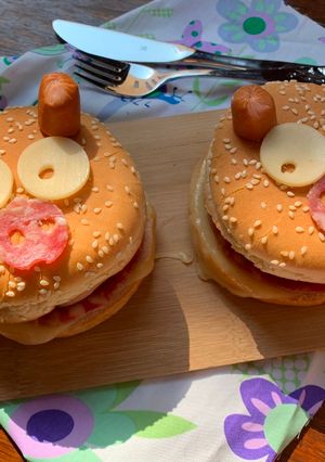 Une photo de ☆Cochons Burgers☆