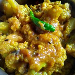 A picture of Cauliflower korma.