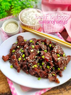 Foto resep Beef Bulgogi Saranghaeyo 사랑해