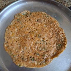 A picture of Nutritious amaranth dosa.