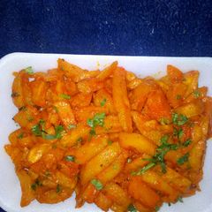 A picture of Chips masala.