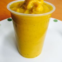 Pumpkin & sweet potatoes smoothie A picture of Pumpkin & sweet potatoes smoothie.