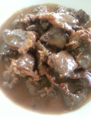 Hình của món Thịt trâu kho.
