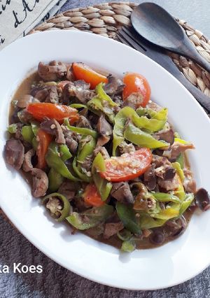 Foto resep Hati Ampela Ayam Cabai Hijau