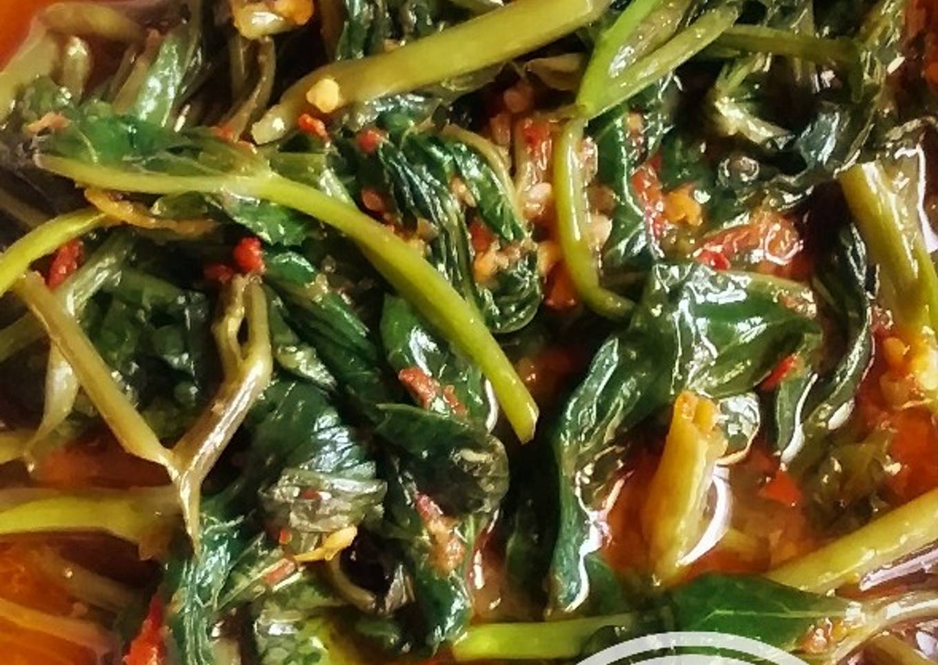 Cah kangkung sederhana