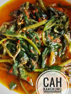 Foto resep Cah kangkung sederhana