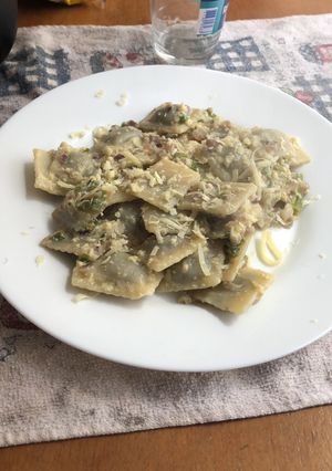 Una foto de Salsa para pastas con leche
