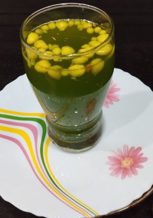 A picture of Cucumber mint cooler.