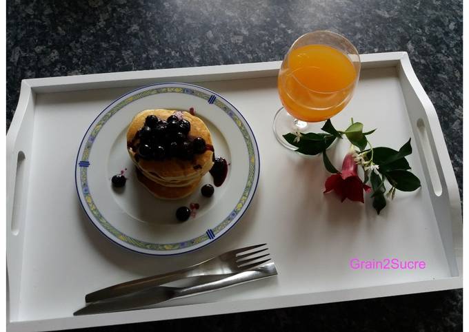 Recette Savoureux Pancakes