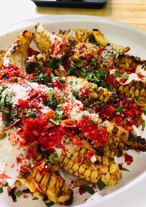 Una foto de Esquites en Air Fryer