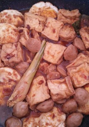 Foto resep Semur bakso tahu telor