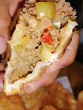 Empanada de carne cortada a cuchillo. LaLa#TareaFina