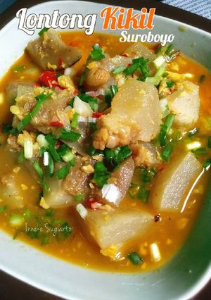 Foto resep 34. Lontong Kikil Suroboyo