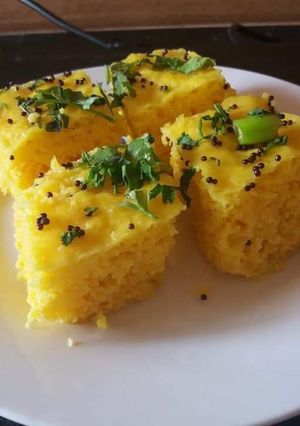 A picture of Dhokla.