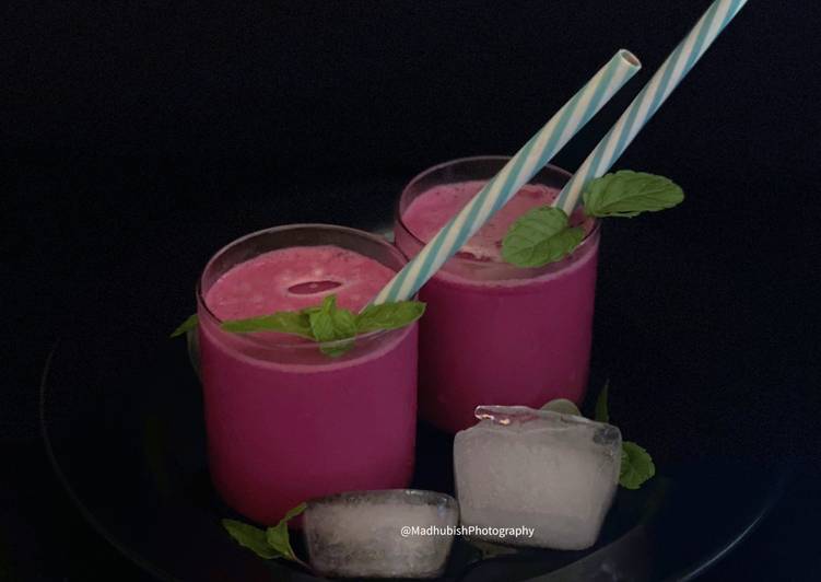 Simple Way to Prepare Ultimate Chilled Beetroot Lassi