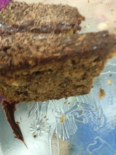 Foto de Bolo de chocolate e nozes