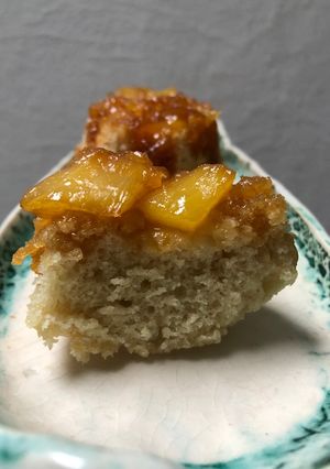 Una foto de Muffins invertidos de ananá