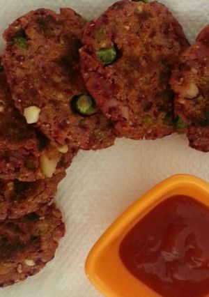 A picture of Healthy Beet Cutlets.