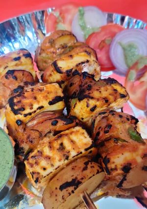 A picture of Paneer tikka.