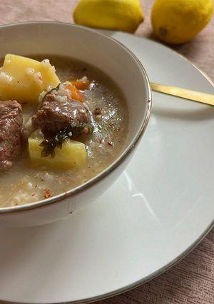 Φωτογραφία της συνταγής Κρεατόσουπα (μοσχάρι βραστό)