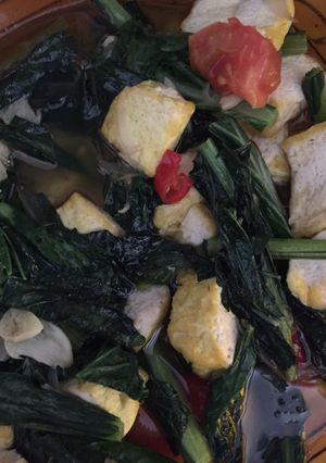 Foto resep Tumis tahu sawi hijau