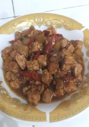 Foto resep Tahu Tempe Kentang saos tiram