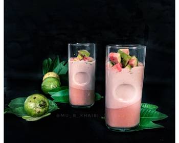 Unique Recipe Guava milkshake Home Style