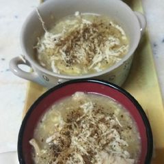 A picture of Chicken Corn Soup.
