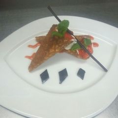 A picture of Brandy snap.