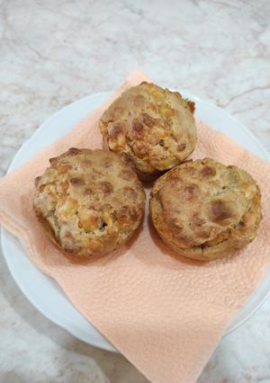 Sajtos muffin IR recept fotója