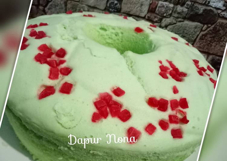 Bagaimana mengolah Bolu putih telur yang nikmat