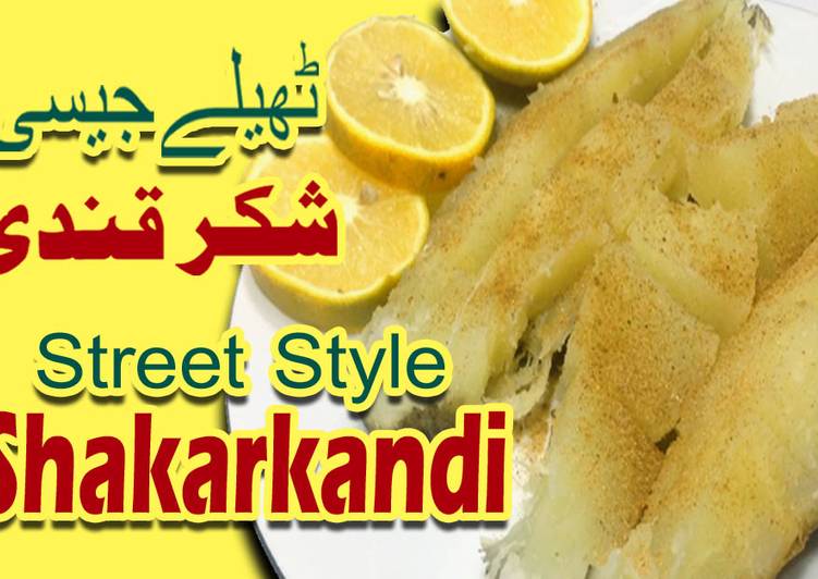 How to Prepare Super Quick Homemade Shakarkandi-Street Style