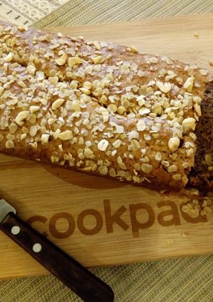 A picture of Eggless Banana Bread.