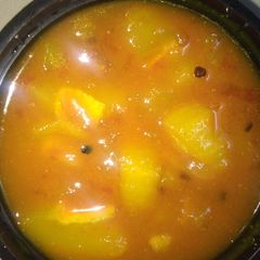 A picture of Raw mango vegetable.