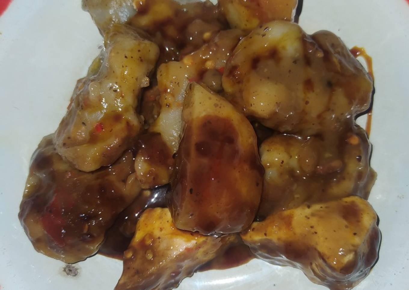 Siomay ikan sarden kalengan