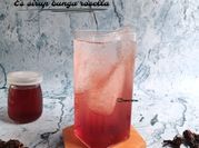 Gambar es bunga rosella