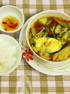 Hình của món Canh chua nấu cá ba sa.