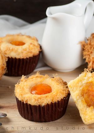 Hình của món Bông lan trứng mặn.