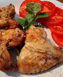 Cánh gà nướng sả