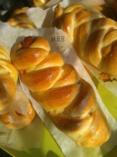 Hình của món Bánh mì xúc xích.