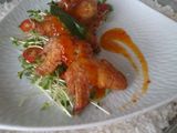 CÁNH GÀ CHIÊN SỐT CAY