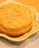 Apple streussel cake