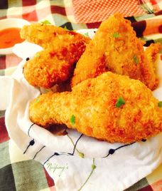 cánh gà đùi gà chiên