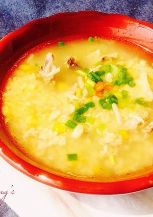 Hình của món Canh gà đỗ xanh.