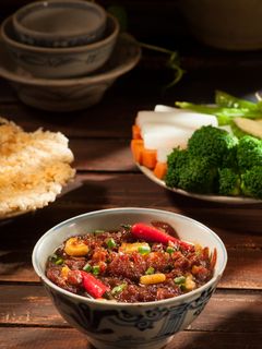 Hình của món Kho quẹt.