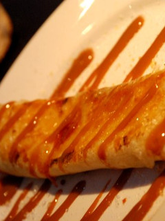 Una foto de Panqueque con dulce de leche